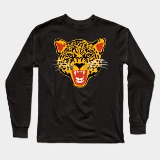 Leopard - Jungle Angry Animal Roar Long Sleeve T-Shirt